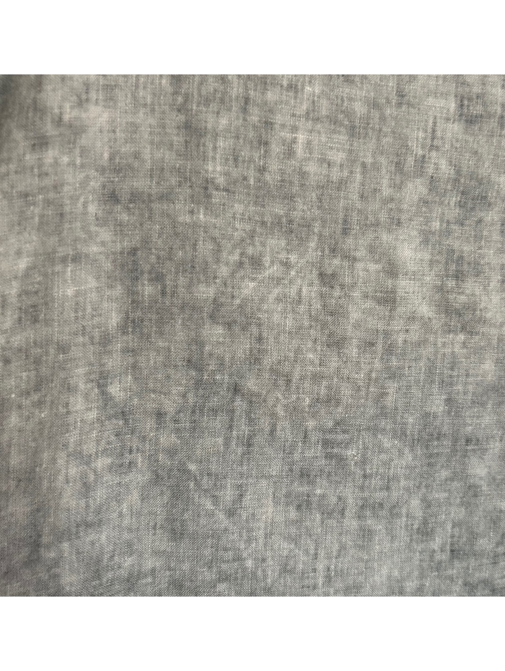 David Smith Australia Men's Gray 100% Premium Linen Button-Up Shirt Size XL - Picture 6 of 6